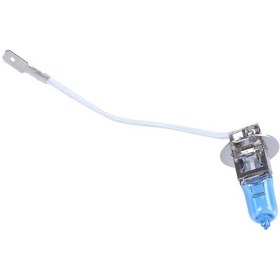 Resim Jeehugo 12v 55w H3 Süper Beyaz Halojen Araba Faro Lambası, 2 Adet, Plastik-gümüş Mavi, Depolama Kutusu İçerir 