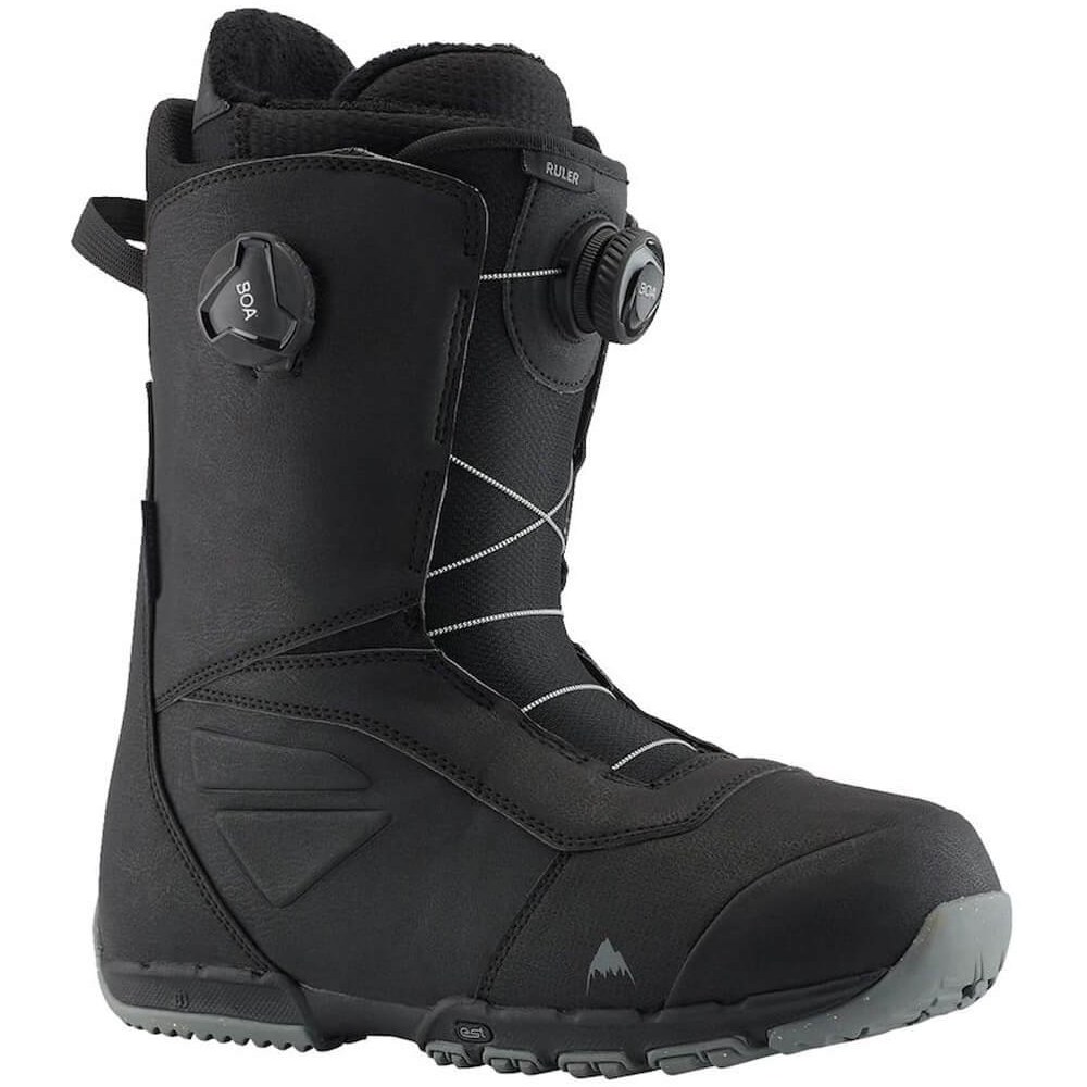 Burton Mens Ruler Boa Snowboard Boots Erkek Siyah Snowboard Botu