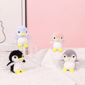 Resim OEMG Yeni Küçük Peluş Kolye Okul Çantası Çekicilik Anahtarlık Yeni Butik Kapma Makinesi Klip Bebek Makine Bebekleri (Yurt Dışından) 