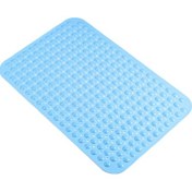 Resim Geeroyoo Masajlı Banyo Paspası - Kaymaz Tabanlı, Emici Ve Rahatlatıcı, Mavi Renk, Tpu Malzeme, 70x36 Cm 