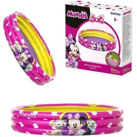 Resim Bestway 122x25 Cm Minnie Mouse Çocuk Havuzu Açık Mavi - Yeşil 