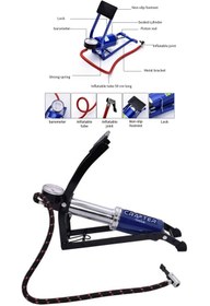 Resim Crafter tools Alman Ayak Hava Pompası Top Lastik Hava Şişirme KALIN piston AP002 