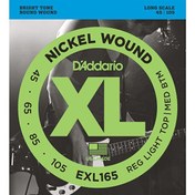 Resim D'Addario EXL165 Bas Gitar Teli 