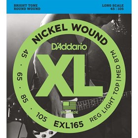 Resim D'Addario EXL165 Bas Gitar Teli 