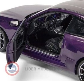 Resim 1:18 Minichamps 2024 BMW M2 Coupe (G87) Twilight Violet 