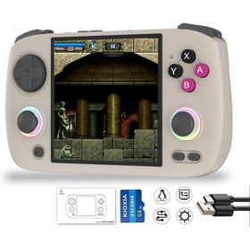 Resim ANBERNIC RG Cubexx Taşınabilir Oyun Konsolu, 3.95 inç IPS ekran 720 * 720 3800mAh 5G WiFi'yi Destekler.. 