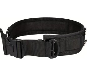 Resim Gateesat Siyah Polyamid Ayarlanabilir Esnek Destekli Çok Amaçlı Fotoğrafçılık Kemeri 