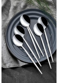 Resim Onon Eko Mokka 6 Kişilik 30 Parça Çatal Kaşık Bıçak Takımı 