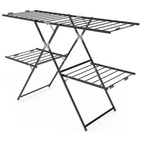 Resim Perilla Milena Katlı Çamaşır Kurutmalık 57060 Siyah 