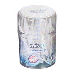 Resim Mis İp Kürdanlı Diş İpi 50 Adet 