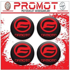 Resim CF MOTO UYUMLU DAMLA STİCKER (4cm-4 Adet) 