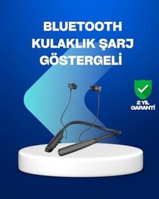 Resim Boyun Askılı Kablosuz Bluetooth Kulaklık - Aktif Gürültü Önleme, LCD Ekranlı 
