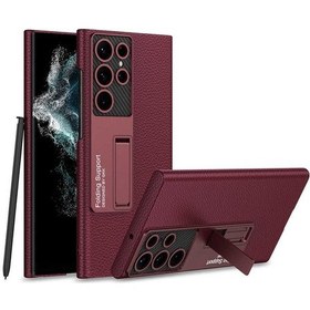 Resim Galaxy S23 Ultra Kılıf Zore Kıpta Standlı Kılıf 