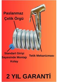 Resim Taharetmatik Taharet Musluğu Seti Fıskiye 