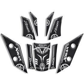 Resim YAMAHA XMAX TANK PAD SET (2018 - 2022) UYUMLU 03 