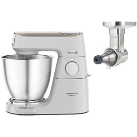 Resim Kenwood KVL65.001WH Chef Baker Mutfak Şefi - KAX644ME Yavaş Sıkma Aparatı 