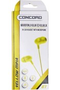 Resim Concord Renkli kaliteli Kablolu Kulak Içli Kulaklık E1 