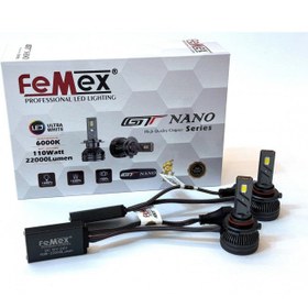 Resim FEMEX BMW X5 E53 2000-2003 UZUN FAR LED AMPUL HB3 9005 GT NANO PRO 