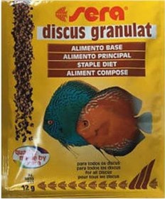 Resim Sera Discus Ganulat Balık Yemi 12 G 