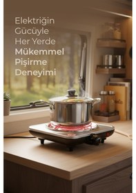 Resim Sinbo SCO-5065 Tekli 5 Kademeli Isı Ayarlı Elektrikli Ocak 