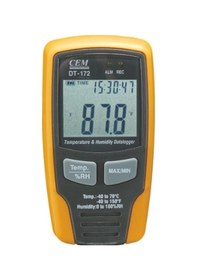 Resim Cem Dt172 Sıcaklık Ve Nem Kayıt Cihazı N11.1076 