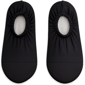 Resim Unisex Bebek Çocuk Kaydırmaz Taban Deniz Ayakkabısı Havuz Patiği Siyah 