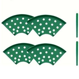 Resim Willowhaven Yeşil 8'li Çilek Desteği, Paslanmaz Çürümeye Dayanıklı Nefes Alabilir Bitki Koruma 