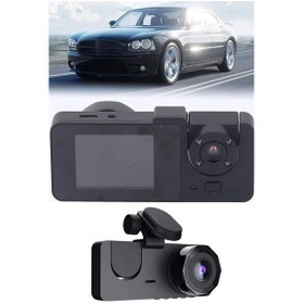 Resim Cosmotex Araç İçi Dikiz Kamerası Sürüş Kaydedici 3 Lensli Dvr Kamera 