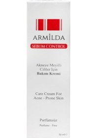 Resim Armilda Akneye Meyilli Ciltler için Sebum Kontrol Bakım Kremi 50 ML 