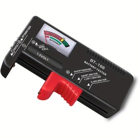 Resim Pil Test Cihazı, AA AAA CD 9V 1.5V Düğme Piller için Doğru ve Taşınabilir Model Pil Denetleyicisi 