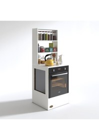 Resim Kenzlife ankastre fırın dolabı nevgece byz 165*60*56 mutfak eko d 