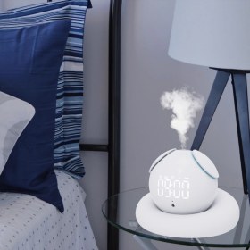 Resim Stobom Mini Akıllı Uyku Robotu Aromaterapi ve Bluetooth Hoparlör 