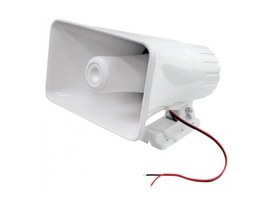 Resim Pazarcı Ses Sistemi Takım Set 12V Amfi+Horn Hoparlör+Mikrofon 