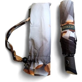 Resim Baginn Snotline April Serisi Full Otomatik Kadın Şemsiye 90 Cm Çap Kapalı 30 Cm Çanta Boy Siyah 