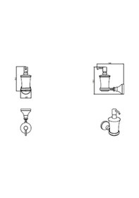 Resim Bocchi - Nuova Krom Sıvı Sabunluk - 3022-0012 Krom 