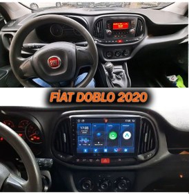 Resim Fiat Doblo New 2015/2022 D4 9 İnç 8-128 Pro Model Qled Ekran 9" 
