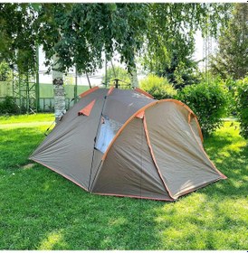 Resim Iglo 4 Kişilik Çadır Argeus - Bagajlı Çift Tenteli - Otomatik Kurulum - Arg-204 - 4 Mevsim Çok Renkli 