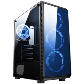 Resim Turbox Gaming 192-6 250W-300W Psu-4X Blue Fan-2X2.0 Usb 