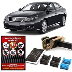 Resim Barrer Renault Latitude Kapı Gergi Kolu (Limitör) Tamir Kiti (2 Kapı Set) 2010-2015 