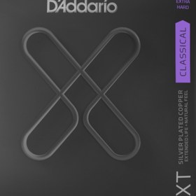 Resim D'Addario XTC44 XT Coated Extra Hard Tension Klasik Gitar Teli 