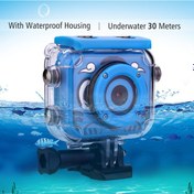 Resim Springsun Taşınabilir Kamera Çocuklar Dijital Video Kamera Aksiyon Spor Kamerası 1080p 12mp 