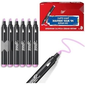 Resim Akrilik Markör - Açık Pembe, Yuvarlak Uç 0 Colorless Blender 