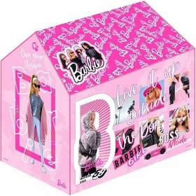 Resim 100x70x100 Cm Barbie Ev Oyun Çadırı 9101 Pembe 