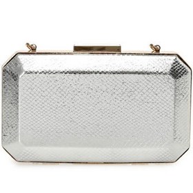 Resim ISLA2BAG 5PR Gümüş Kadın Clutch 