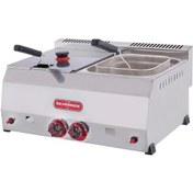 Resim Işıkgaz Silver Endüstriyel Çiftli 8+8 Litre Tüplü Fritöz 