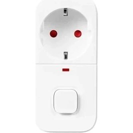 Resim Isıya Duyarlı Devre ve Akım Korumalı Duvar Tekli Anahtarlı Priz Fiş 16A/250V 750 