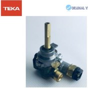 Resim Teka Uyumlu Ocak Emniyetli Gaz Musluğu - 371240380 