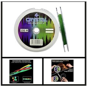 Resim Crystal 0.28 Mm 100 Mt Hdpe Nano İpek Misina 4 Kat-po.144 