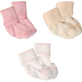 Resim Baby Bakkal Kız Bebek 3 Çift Çorap 