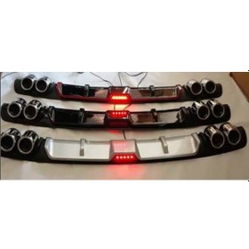 Resim Yeni Model Ledli Çakarlı Difüzör Kırmızı 